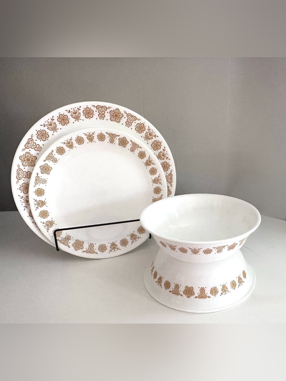 Corelle Butterfly Gold - 6 PC Dinner Set